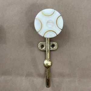 Colgador de Pared de Mármol Natural Hecho a Mano, Ecológico, Estilo Art Deco, Accesorio de Pared de Piedra Premium para Hogar y Hotel - Product Image 6