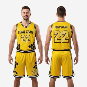 Ensemble Maillot et Short de Basketball Personnalisé par Sublimation – Respirant, Séchage Rapide – Tenue Athlétique pour Jeunes et Adultes en Extérieur - Product Image 4