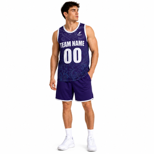 Maillots de basket-ball personnalisés par sublimation, ensemble complet pour hommes et jeunes, uniformes d'entraînement en maille respirante, vêtements d'équipe personnalisés - Product Image 3