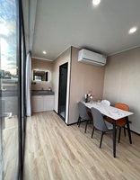 Vente directe d'usine à bas prix Maison mobile préfabriquée de 40 pieds cabine apple pour le camping en plein air et les terrains inutilisés