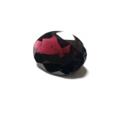 Gemas Sueltas de Granate Rojo de Mozambique Cultivadas en Laboratorio, Grado AAA, para Joyería, Corte Ovalado, Certificadas por Terceros, Cambio de Color