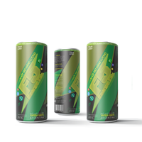 Hete Verkopende Producten 2025 Yerba Mate F5 Energiedrank Private Label Klaar Om Te Drinken Theemengsels Plastic Flessen Drinkblikjes