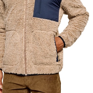 OEM New Arrival Men's Sherpa <b>Jackets</b> Winter <b>Zip</b> <b>up</b> <b>Jackets</b> for Men Custom Logo Oversized Men Fleece Sherpa <b>Jacket</b> - Product Image 1