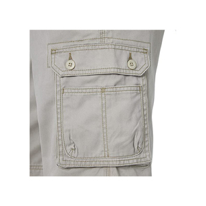 Custom Summer Men's Casual Active <b>Cargo</b> <b>Shorts</b>-Quick Dry Breathable <b>Lightweight</b> 100% Polyester Solid Nonwoven - Product Image 5