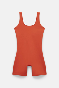 Combinaison pour femme de bonne qualité en tissu extensible, vêtement sculptant le corps, dernier design, combinaisons unies teintes - Product Image 6