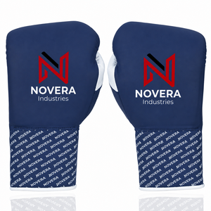 Gants de boxe en cuir véritable sur mesure à lacets pour sparring, kickboxing, entraînement au sac de frappe, contrôle de l'humidité, sport - Product Image 4