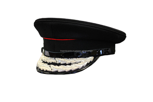 Casquette blanche uniforme de haute qualité avec insigne de lingot casquettes en gros Epeaked prix bon marché personnalisé à vendre - Product Image 2