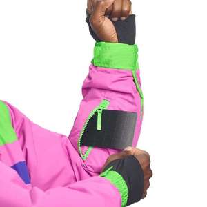 Wholesale <b>Men's</b> <b>Retro</b> 80s 90s One Piece <b>Ski</b> <b>Suit</b> Waterproof Breathable Neon Colorful Winter Snow Jumpsuit for Snowboarding Wear - Product Image 6