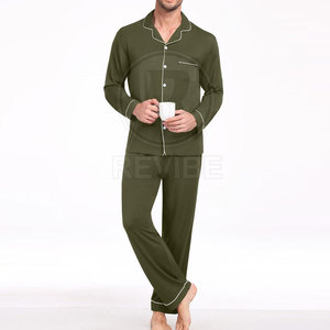 Pyjama pour homme de haute qualité, prix de gros, pyjama pour homme en marque privée - Product Image 3