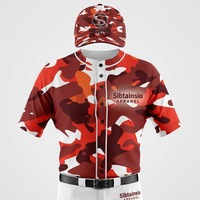 Uniformes de baseball sublimés en gros, polyester, vêtements de softball pour hommes, maillot et pantalon de baseball pour équipe, ensemble complet pour les jeunes