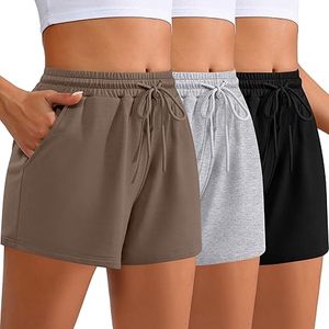 Pantalones Cortos Casuales Holgados y Transpirables para Hombre y Mujer, Tejido de Punto, Logotipo Personalizado, Pantalones Cortos de Algodón - Product Image 3