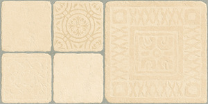 Orientbell Vitrified (GVT) 300X600 Mandala Universal Heritage Beige Matte Finish Heavy Parking Garage Wall Floor Carrelages en porcelaine - Product Image 2