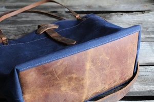 Sac à bandoulière en toile pour sorties décontractées, grande capacité et design épuré pour un usage quotidien - Product Image 5