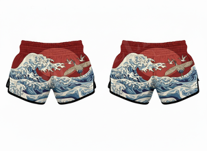 Shorts de Muay Thai professionnels sur mesure, résistants, pour hommes, 100% polyester satiné, pour entraînement de kickboxing et arts martiaux - Product Image 5