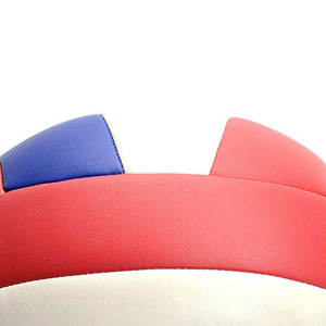 High Quality OEM <b>Machine</b> <b>Stitched</b> Leather Durable Lightweight Professional Training Volleyballs Entertainment Adjustable Closure - Product Image 3