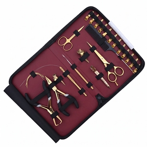Kit d'outils professionnels pour extensions capillaires avec pinces à kératine, micro-pince à sertir, ciseaux et doigt de séparation - Product Image 6