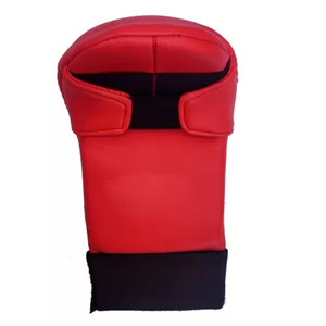 Guantes de Karate y Boxeo Rojos con Blanco, la Mejor Tela, Diseño Único Personalizado, para Adultos, con Servicio OEM - Product Image 4