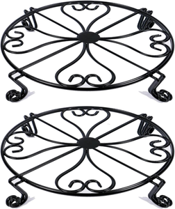 Support de plante en métal, support de plante d'intérieur, support de plante d'extérieur, support de plante de jardin, support de fleurs décoratif, support de plante en pot - Product Image 2