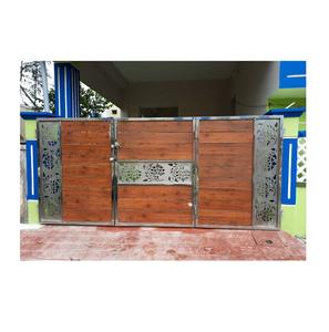 Cadre de portail en acier inoxydable sur mesure, fabriqué pour un ajustement précis, des entrées élégantes et des performances durables - Product Image 1