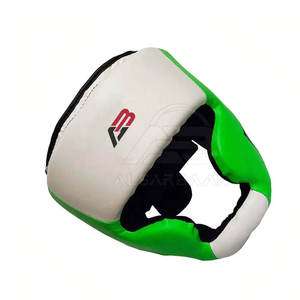 Protector de Cabeza de Boxeo de Cuero de Nuevo Diseño, Fabricado en Fábrica, Ajustable, para Entrenamiento de Combate - Product Image 3