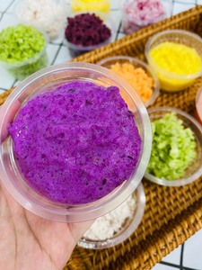 Yam morado rallado, ingredientes para tartas fritas, vacaciones, la mejor calidad - Product Image 2