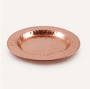 Handcrafted 100% Pure Hammered <b>Copper</b> Wine Bottle Coaster Durable Heavy Gauge Metal Drink Mat For Home Bar And Restaurant <b>Table</b> - Product Image 6