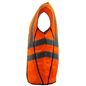 Veste de sécurité réfléchissante haute visibilité ANSI Classe 1 avec LED clignotantes pour hommes et femmes, imperméable, hiver, avec capuche, pour le travail et la construction - Product Image 6