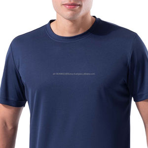 T-shirts pour hommes de haute qualité, surdimensionnés, avec impression de logo personnalisée, vente en gros, col rond, couleur unie, matière respirante, fabriqués pour hommes - Product Image 3