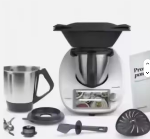 Robot culinaire électrique complet en acier inoxydable, sans BPA, alimenté par piles, pour usage domestique - Product Image 1