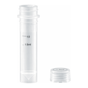 Vial de muestra Hyundai Micro de 2.0 mL con tapa de rosca, tubo estéril de PP virgen con tapa normal - Product Image 3