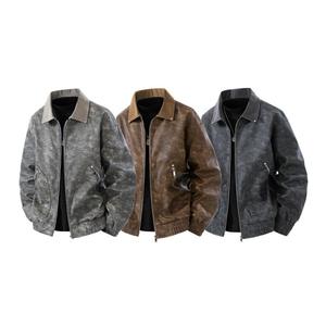 Chaqueta Bomber Estilo Americano con Jacquard para Hombre, Primavera-Otoño, Alta Calidad, Combinable con Todo, Holgada, Talla Grande, a la Moda - Product Image 5