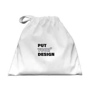 مخصصة صغيرة حقيبة التعبئة والتغليف حقيبة قطنية برباط كيس لجميع الغبار القطن كيس لجميع الغبار