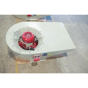 Ventilateur centrifuge blanc Jetfan 250 ° C-300 ° Extracteur de fumée OEM pour sous-sol JET PL-C-85-4 avec ventilateur à flux mixte en acier CT3 - Product Image 1