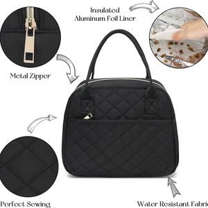 Borsa Termica Portatile Beige Grande Capacità Impermeabile con Eccellenti Caratteristiche - Product Image 3