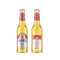 Bière Camel Steam Lager de qualité supérieure en bouteille de verre 330ml légère, lot de 24 canettes, Camel Vietnam, fournisseur export en gros