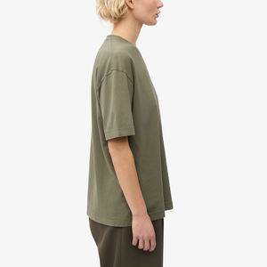 T-shirts oversize pour femmes fabriqués directement en usine, style vintage, coupe ample, mélange de coton, décontractés, faible MOQ. - Product Image 3