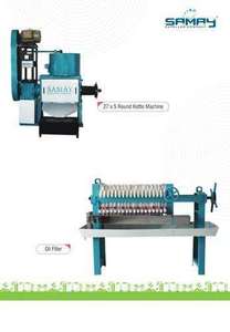 automatic groundnut <b>oil</b> expeller <b>machine</b> 2 ton per day mild steel 6 bolt multiseed extraction <b>press</b> equipment 200kg - Product Image 5