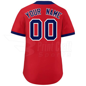 Solid Colors Training Wear <b>Baseball</b> Two Button Shirts Wholesale <b>Baseball</b> Two Button Shirts For Unisex - Product Image 5