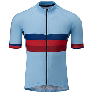 Maillot de Ciclismo Transpirable de Manga Corta para Hombre, Primavera/Verano, con Estampado Personalizado para Bicicletas - Product Image 1