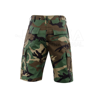 Pantalones Cortos de Caza para Hombre, 100% Algodón, Tejido de Punto, Diseño Cargo Utilitario para Exteriores, Ligeros, Transpirables, de Secado Rápido, para Senderismo y Camping - Product Image 3