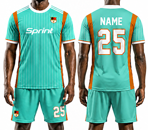 Professional Services Wholesale Premium Quality Custom Soccer Uniform Short Sleeves Breathable Quick Dry Fabric Unisex Adult - Product Image 1