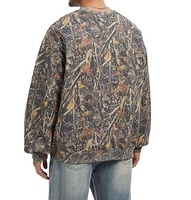 Service OEM – Sweat-shirts personnalisables à col rond en molleton bouclette, amples, respirants, écologiques, séchage rapide, streetwear d'hiver
