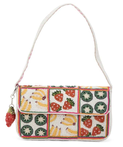 Sac à bandoulière en verre perlé floral fait main, sac à main brodé pour femme, pochette de créateur, vente en gros OEM ODM - Product Image 6