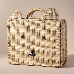 Kids Toys <b>Storage</b> Organization Trunk Best Price Mini Suitcase Gift <b>Box</b> Rattan Luggage Suitcases Wholesale - Product Image 3