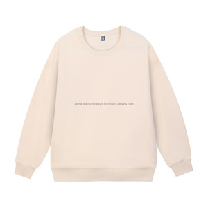 Sudadera extragrande de algodón de calidad con estampado OEM para hombre, sudadera vintage de cuello redondo con logotipo bordado de calidad para sudaderas con capucha de invierno - Product Image 5