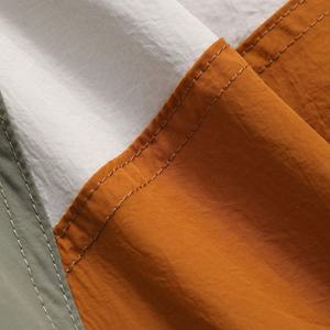 Veste bomber légère en nylon sur mesure, fabrication OEM, vente en gros, col montant, fermeture éclair, coupe-vent d'hiver avec fonction imperméable - Product Image 5