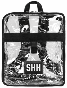 SHH Transparent Clear <b>Backpack</b> Waterproof PVC School Travel Stadium Approved Security <b>Lightweight</b> Casual Bag - Product Image 5
