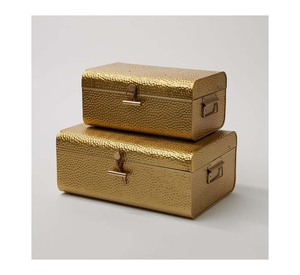 Multi Color Elegant Style <b>Metal</b> <b>Trunk</b> Treasure Chest Set - Product Image 4