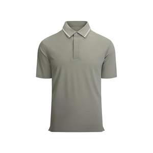Maillot de sport décontracté pour homme, vert uni, à manches courtes, personnalisable avec nom, numéro et logo d'équipe, respirant, en jersey tricoté, écologique - Product Image 4