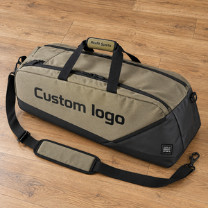 Sac de raquette de padel personnalisé avec bandoulière réglable, double fermeture éclair, rangement sportif pour l'entraînement, sacs pour clubs et équipes, personnalisation OEM - Product Image 1